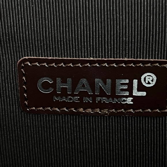 Chanel brown wool tote - Picture 9 of 10